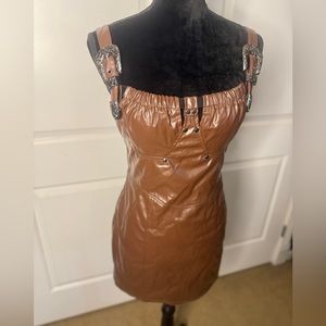 Western Twist Mini Dress | Poster Girl Medium